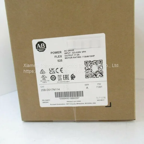 Allen-Bradley 25B-D017N114 PowerFlex 525 AC Drive photo-2