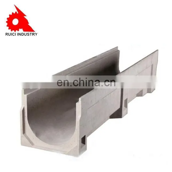 Environmentally Resin Concrete Material Floor Drains Gutter photo-4