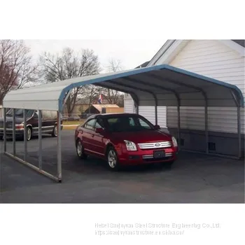 Китайский сборный гараж-склад для автомобилей из стального каркаса