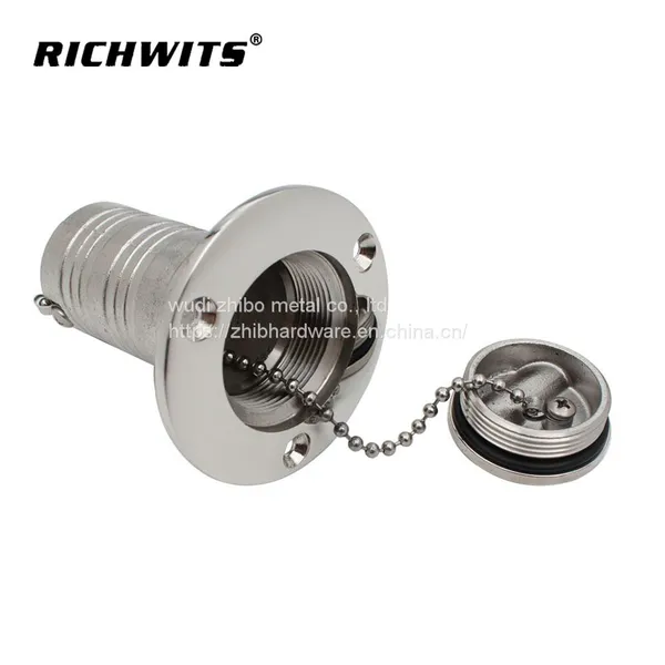 Stainless Steel 316/304 Deck Filler With Clamshell photo-4