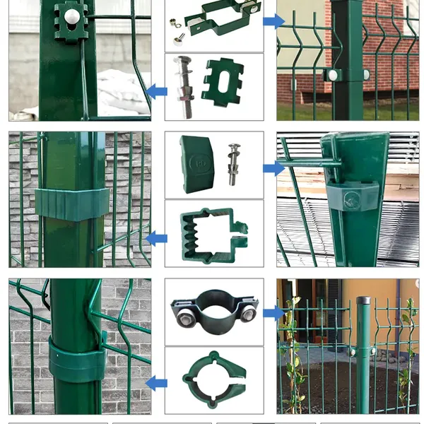 Steel Wire Fence Supplier PE Coated and PVC Coated Welded Wire Fencing Curvy Welded Wire Mesh Fence/BOLI WIRE MESH QUALITY WELDED WIRE FENCING photo-3