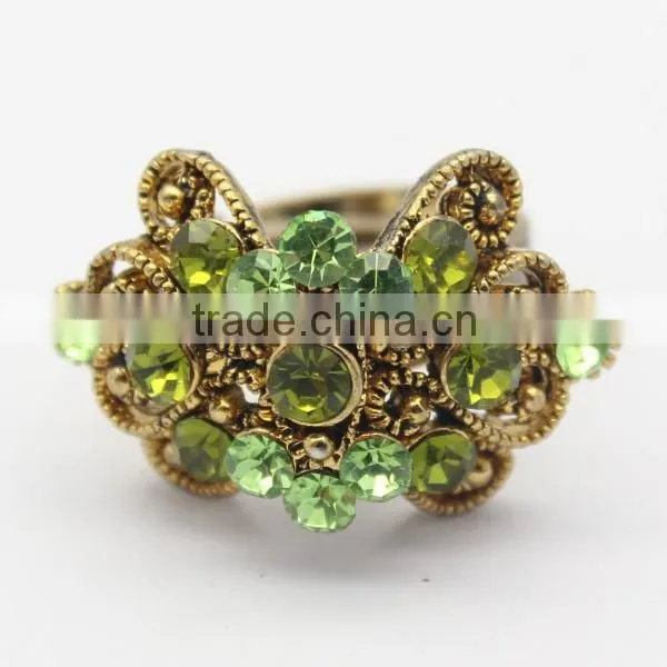 2014 Promotional Gifts Fashion Jewelry Rings Shiny Diamond Ring photo-3