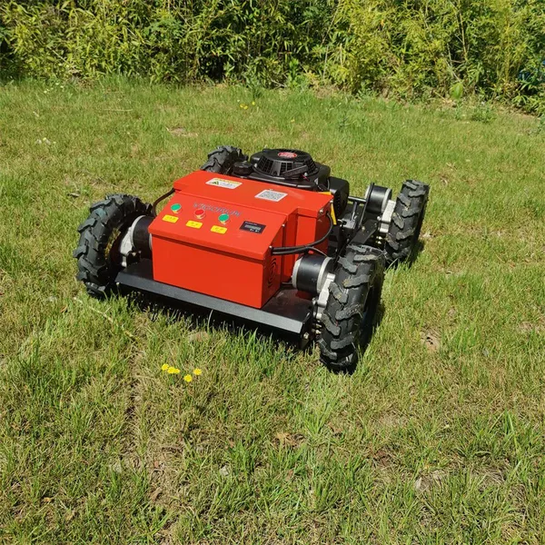 Factory Direct Sales Low Price Buy Online Remote Operated Track-mounted Lawn Mower Robot photo-3