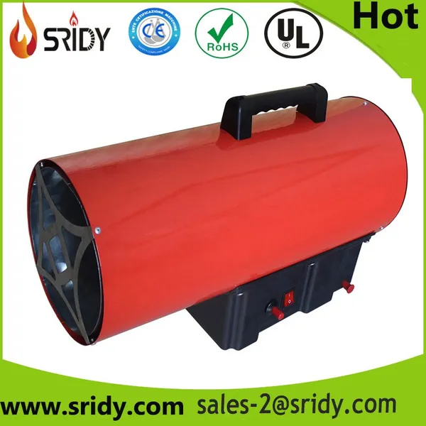 (GH-30)HOT Stainless Steel 30KW Propane Gas Cut off Protection Air Forced Heater