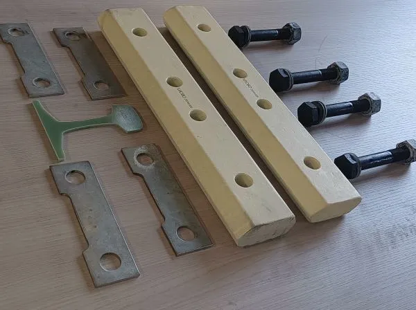 Glued Insulated Joint Rail Glued Insulated Fishplate CNC Custom Rail Components photo-2