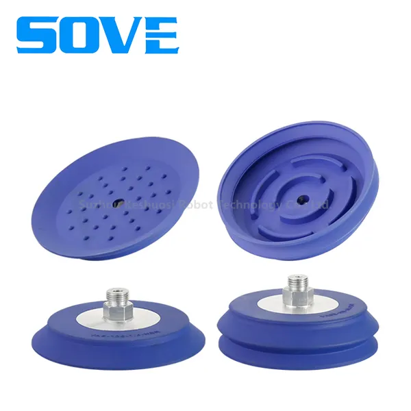 VAS/VASB-15~125 Series Flat/Corrugated Vacuum Suction Cups Festos Brand Alternative Durable for Auto Electronics and Food Packaging Industry photo-3