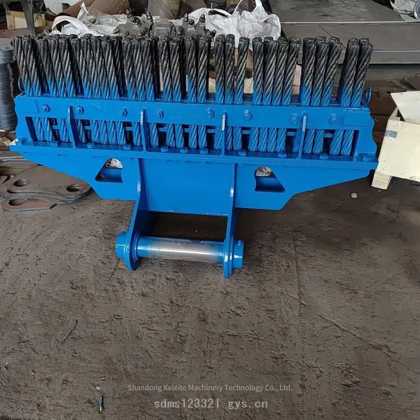 Tunnel Invert Arch Steel Brush. New Three - Row Steel Wire Brush From Excavator Attachment Manufacturer on Sale. Wholesale Available for Steel Brush Heads Before They Are off - Shelf photo-2