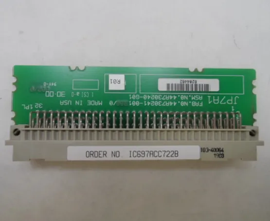 GE IC697ACC722B Adaptation support module