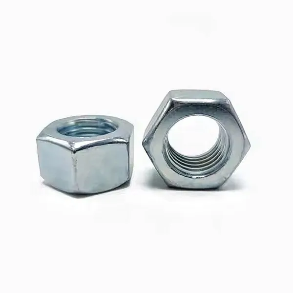 DIN 934 Hex Nut Zinc Blue White Plating for Standard Parts and Hardware