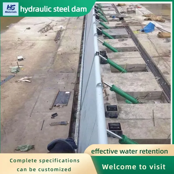 Ecological Water Replenishment Hydraulic Dam Flexible Overflow Flip Dam For River Ecological Restoration photo-4