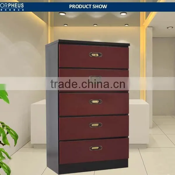 Steel Material Dressers and Modern Appearance Bedroom Dresser Coupling Home Furniture 5 Drawer Steel Dresser photo-2