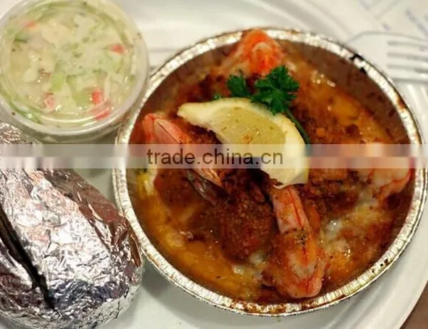 Easy Clean Disposable Aluminum Foil Trays, Dinning Hall Use Food Trays photo-2