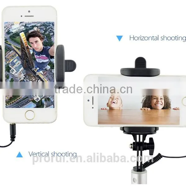 Top Selling Gadgets Retractable Wired Handle Monopod photo-4