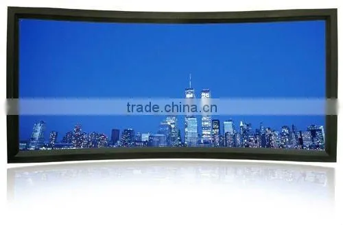 3D Curved Fixed Frame Screen Projection Screen