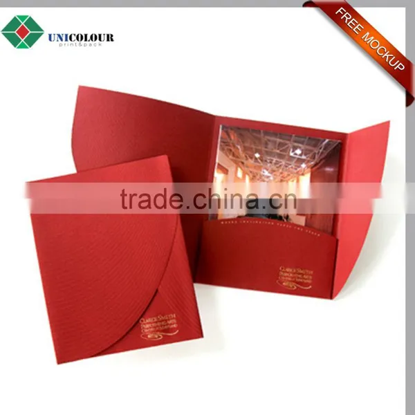 Promotion Custom Cheap Price Protable Paper File Folder photo-4