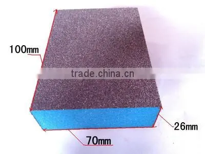 Factory Wholesale Sponge Abrasive Sand Paper Sheet photo-4