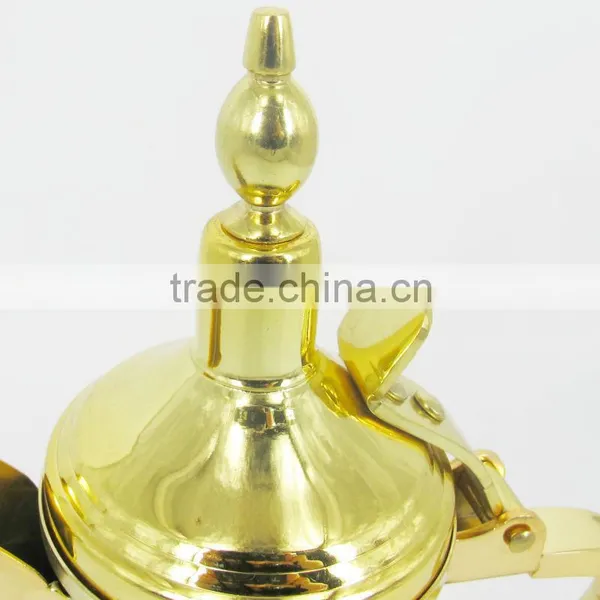 5 Size for Choice Stainless Steel Arabic Dallah Coffee Pot With Golden or Silver Coating photo-2