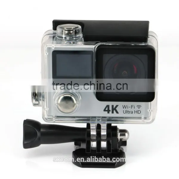 Dual Screen Waterproof Full HD 1080p WiFi Sport Camera 4K 25fps With Wireless Remote Bracelet photo-4