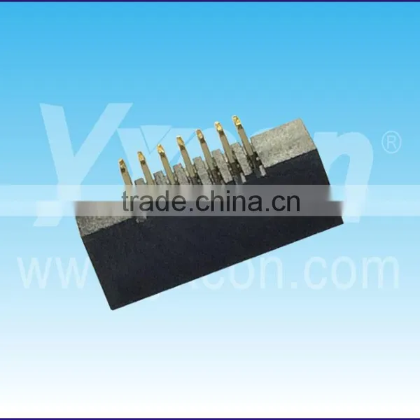 China Supplier Excellent Quality 1.27mm Pitch 180 Degree Box Header Connector photo-4
