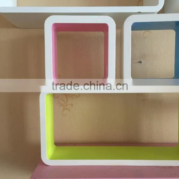 Wall Shelf CD Rack Display Shelf Cube Shelf photo-2