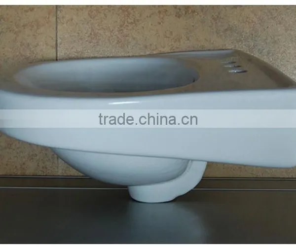 Bathroom Ceramic Colored Wash Basin Without Pedestal photo-5