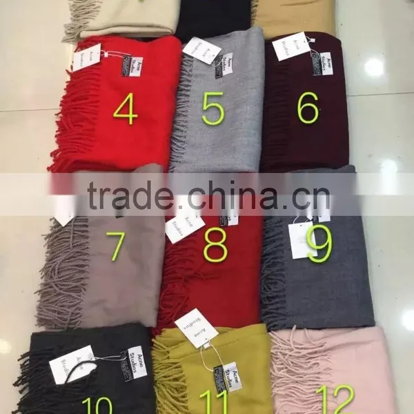 Fashionable Winter 2015 New Colors Blanket Scarf In Tartan Plaid photo-4