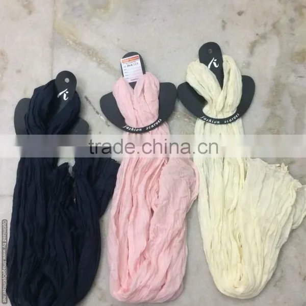 HOT SUMMER COTTON CRINKLE STOLES photo-2