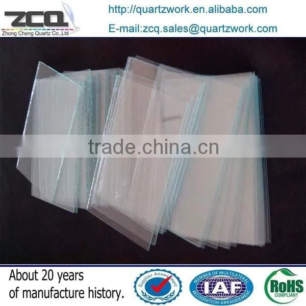 Beijing Glass Factory Circular Or Rectangle Thin Quartz Glass Sheet photo-5