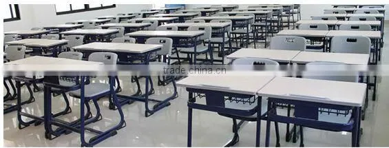 Cheap School Desk Set Student Tables Chair Sets Adjustable Desk photo-2