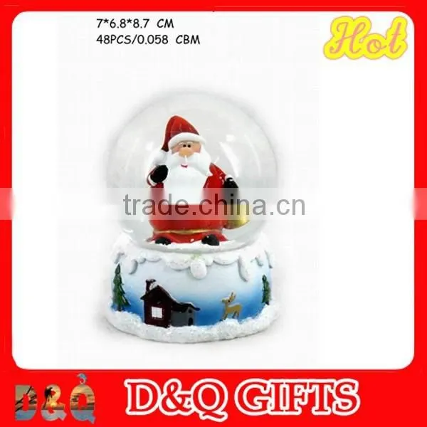 High Quality Souvenir Transparent Poly Resin Glass Snow Globe photo-6