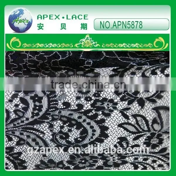 China New Arrival Design Fancy Fashion Nylon Embroidery Lace photo-2