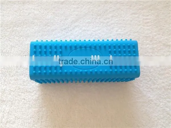 2015 New Develop New Arrival Silicone With PP Pet Hair Removel Brush Dog Grooming Comb Massage photo-4