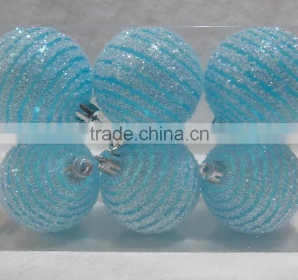 Wholesale Clear Plastic Ball 80MM Christmas Ornament Hand-painted Balls photo-3