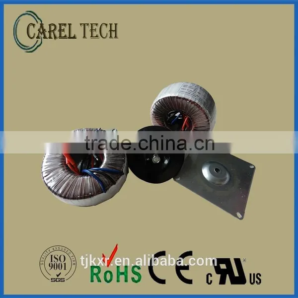 CE ROHS Approoved 15VA 2*12V Miniature 50/60Hz Power Transformer, Low Profile Toroid, Low Profile Ring Core Transformer photo-2