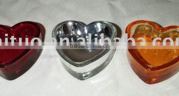 Glass Candle Holder, Candle Holder