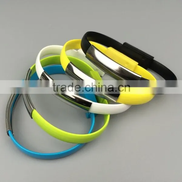 2015 New Design Bracelet Charger for Iphone 6, Wristband Data Cable,OTG Mobile Cable photo-2