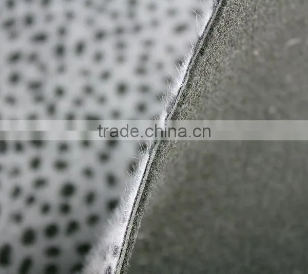 Flocked Fabric With EVA And Non-Woven Fabric Fabric For Shoes