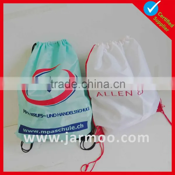 Custom Printed Clear Vinyl Pull String Bag photo-6