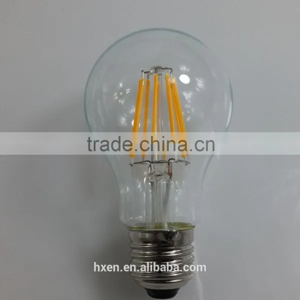 Hangzhou Linan Star Lighting CE RoHS 85-265V E27 8W Led Filament Bulb photo-2