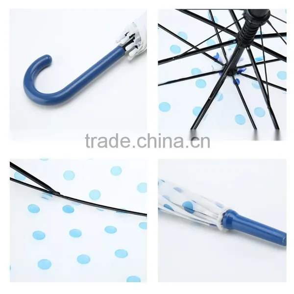 Promotional Transparent Long Umbrella photo-5