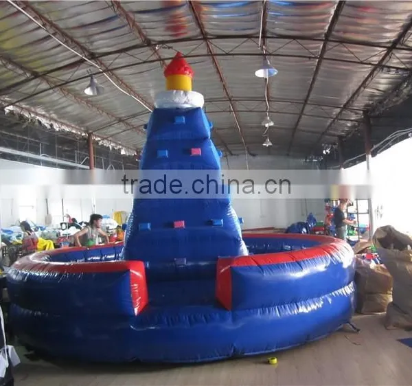 2016 Best Sell Outdoor Inflatable Rock Climbing Wall for Sale photo-4