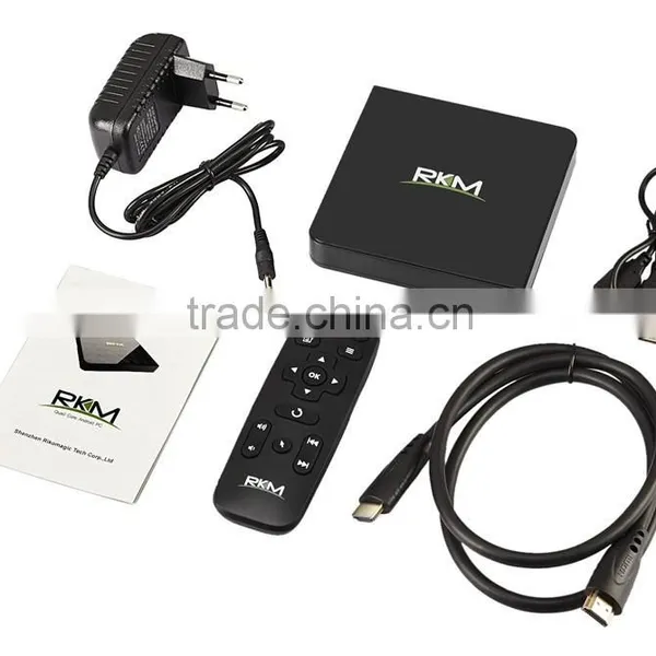 Rikomagic RKM AmlogicS812 Quad Core 4K Android4.4 Media Player Dual Band WIFI 1000M LAN Bluetooth4.0-MK12 photo-2