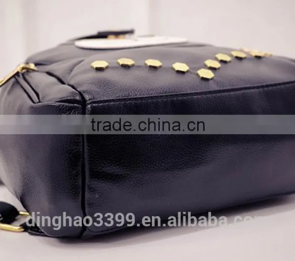 Online Shop China Backpack Cute Bear Backpack Fashion Leather Lady Backpack photo-4