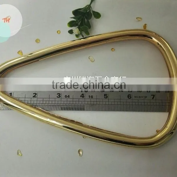 Big Triangle Handbag Handle for Leather Bag photo-3