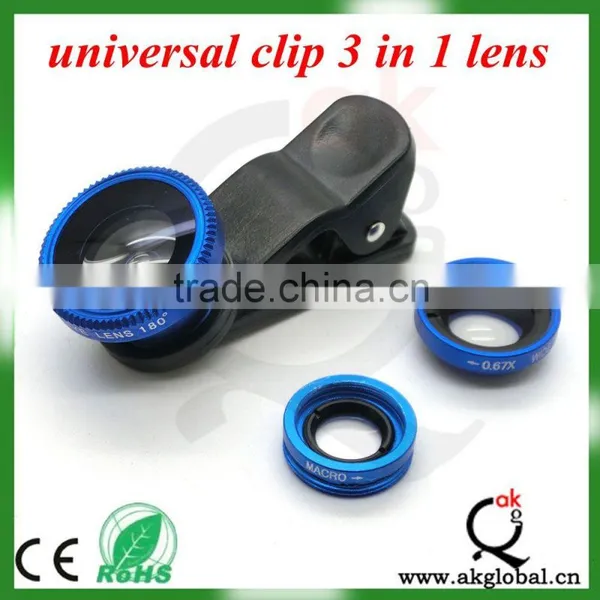 Universal Clip Lens 3 in 1 Mobile Phone Camera Lens for Nokia photo-3