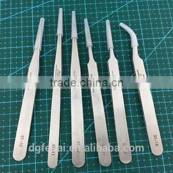 Vetus ST Stainless Steel Material Eyelash Extension Tweezers photo-2