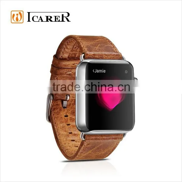 ICARER Luxury Leather For Apple Watch Band Most Popular photo-2