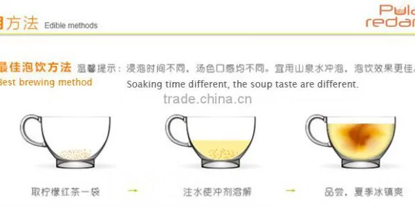 Instant Beverage Solid Drink Lemon Black Tea Instant Lemon Tea Powder photo-6