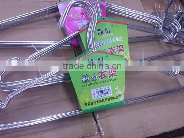 Hot Sale Strong Landury Metal Wire Hanger/clothes Hanger