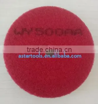 Cleaning and polishing pads and angle grinding wheel